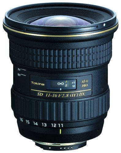 Tokina T5111601 - Objetivo para cámaras AT-X 11-16mm/f2.8 Pro DX Canon, Gran Angular para cámaras APS-C