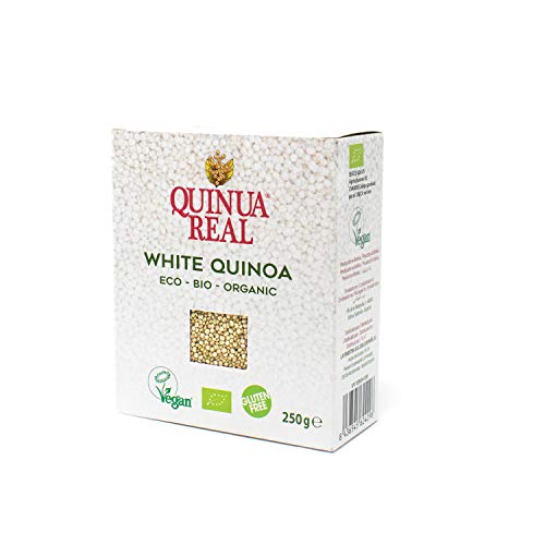 Grano pulido de quinoa real bio gluten free - Quinua Real - 250 gr. (caja 6 uds.) Total: 1500 g