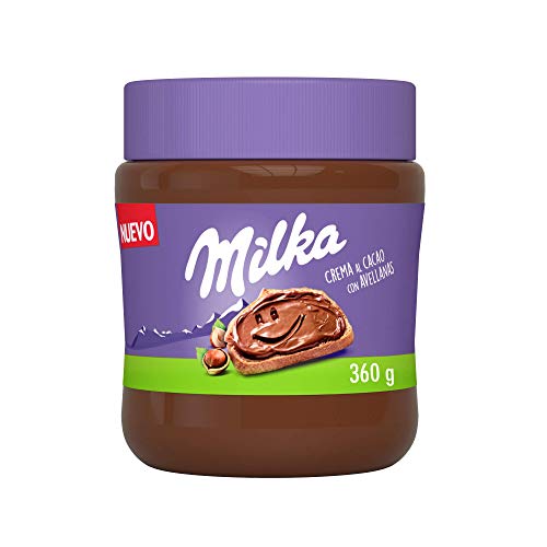 Milka - Crema Untable de Chocolate con Leche de los Alpes - Tarro de 360 g