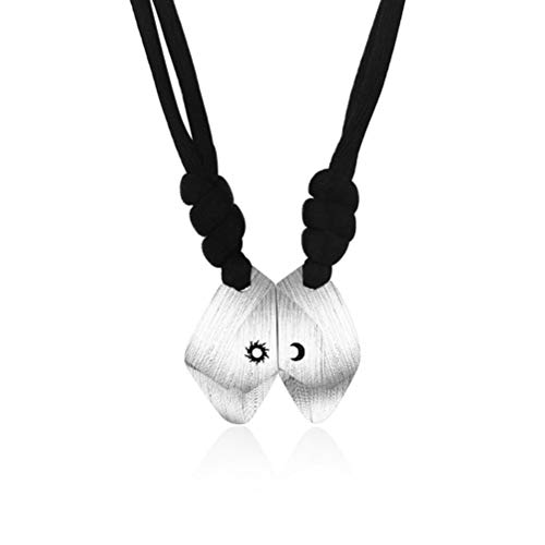 SFNTION Magnetic Distance Pendant Necklace Couple Necklace Jewelry