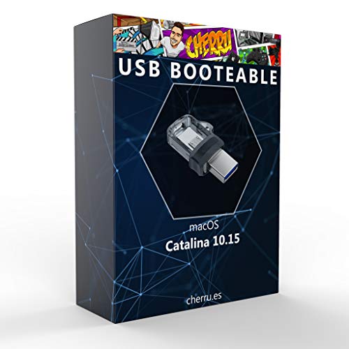 Cherru - macOS Catalina 10.15 - Unidad Flash USB booteable para Instalar OS X