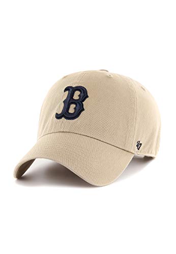 '47 Brand Clean Up Boston Red Sox CapBrand Gorra de Beisbol (Talla única - Caqui)