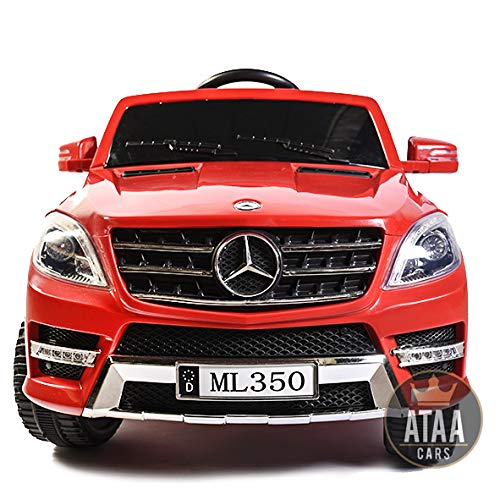 ATAA Mercedes ML350 Licenciado batería 12v - Rojo - Grandes Dimensiones 110*67*53cm