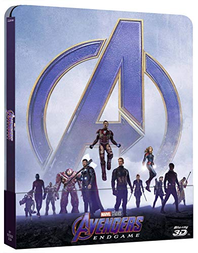 Avengers - Endgame (3D) (Ltd Steelbook) (Blu-Ray 3D+2 Blu-Ray) [Italia] [Blu-ray]