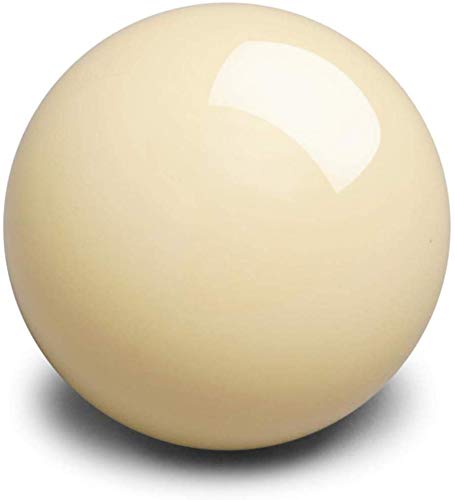 BILLARES Y DARDOS CAMARA Bola de Billar Blanca para Juego de Bolas de Billar Americano, Bola Billar Blanca (57mm)
