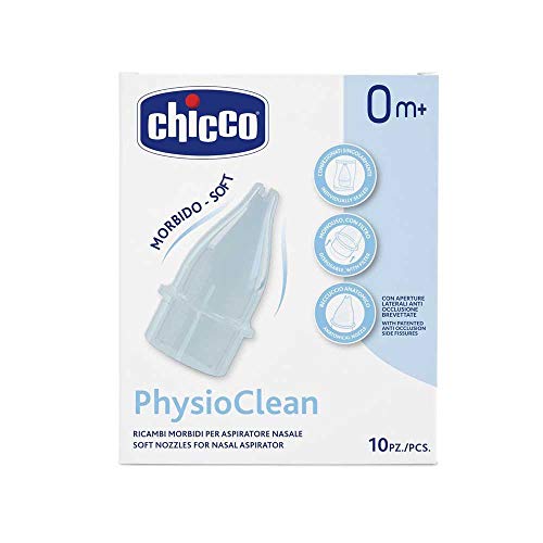Chicco Physio Clean - Pack de 10 recambios para aspirador nasal
