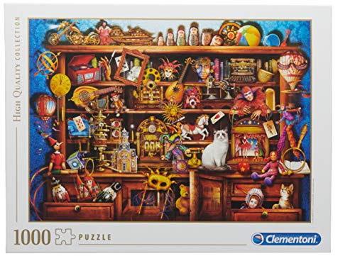 Clementoni- Puzzle 1000 Piezas Ye Old Shoppe (39512.5)