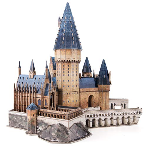 CubicFun Puzzle 3D Harry Potter Hogwarts Gran Salón Maquetas para Montar Kit de Construcción Puzzles 3D Souvenir Regalo para Adolescentes y Adultos, 187 Piezas Versión Grande