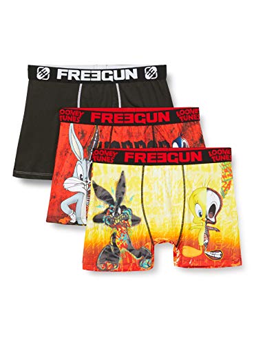 Freegun Looney Tunes Bugs Bunny Et Dafy Fg/loo/am/1/pk3 Ropa interior, P1, X-Grande para Hombre