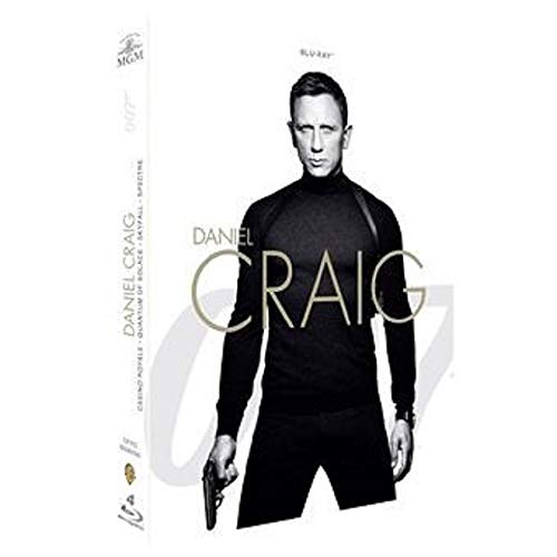 James Bond 007 - La collection Daniel Craig : Casino Royale + Quantum of Solace + Skyfall + Spectre [Francia] [Blu-ray]