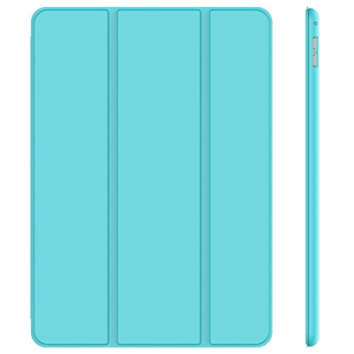 JETech Funda Compatible iPad Pro 12,9 (1ª y 2ª Generación, Modelo 2015 y 2017), Carcasa con Auto-Sueño/Estela, Azul