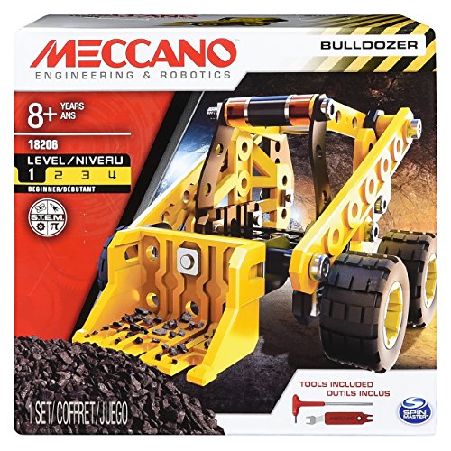 MECCANO – 6043090 – Juego de construcción de Bulldozer de Obras