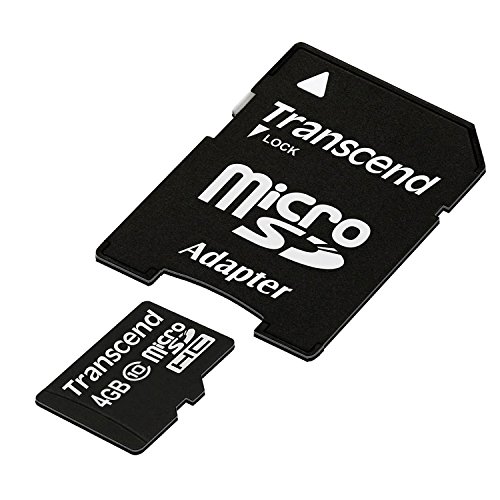 microSD 4GB Class10 + Adapter Premium