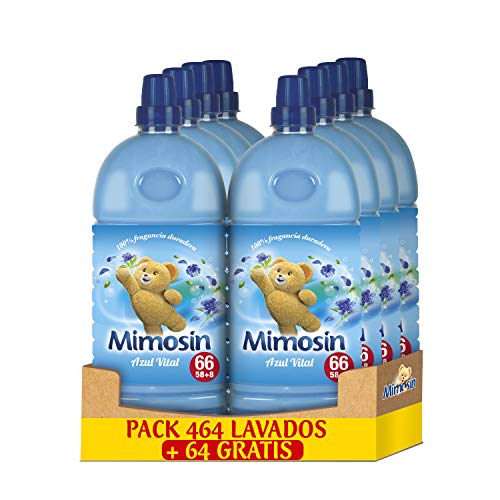 Mimosin Azul Vital - Concentrado Suavizante, 66lav x 8botellas