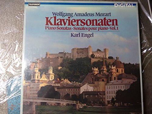 MOZART, Wolfgang Amadeus: Piano Sonatas vol.1 -- Karl Engel (piano) -- Telefunken (1982) ----Vinyl LP-TELEFUNKEN-TELEF 6.35548-MOZART Wolfgang Amadeus (Austria)-ENGEL Karl (pianoforte)