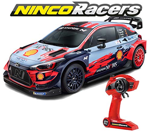 Ninco NincoRacers Hyundai I20 WRC. Coche Radio Control. Batería y Cargador incluidos. +6 años, Color Unknown (NH93163)