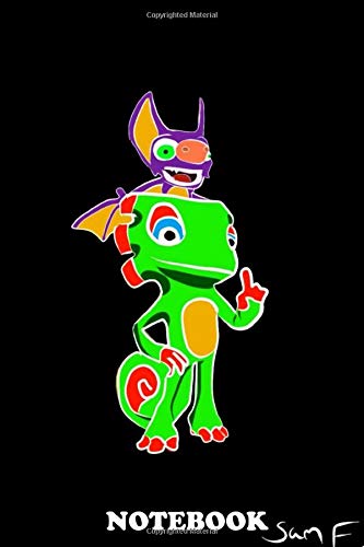 Notebook: Yooka And Laylee From The Game Yooka Laylee , Journal for Writing, College Ruled Size 6" x 9", 110 Pages