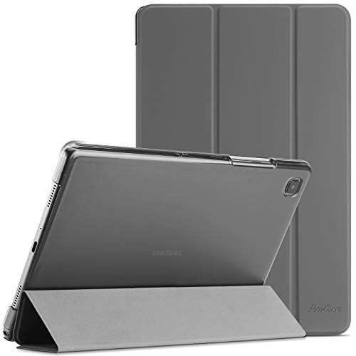 ProCase Funda para Galaxy Tab A7 10.4" 2020 T500 T505 T507, Carcasa Delgada con Posterior Translúcido para Tableta Galaxy Tab A7 10.4 Inch SM-T500/T505/T505N/T507 Versión 2020 - Gris