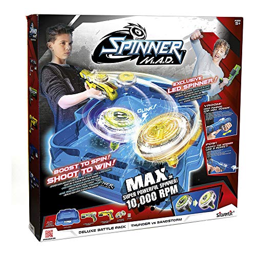 Rocco Giocattoli- Mad Arena Battle Pack Deluxe - Spinner (86331)