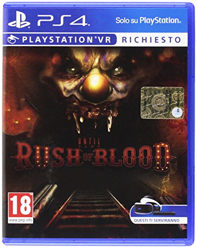 Sony Until Dawn: Rush of Blood PS4 Básico PlayStation 4 Italiano vídeo - Juego (PlayStation 4, Tirador/Horror, M (Maduro))