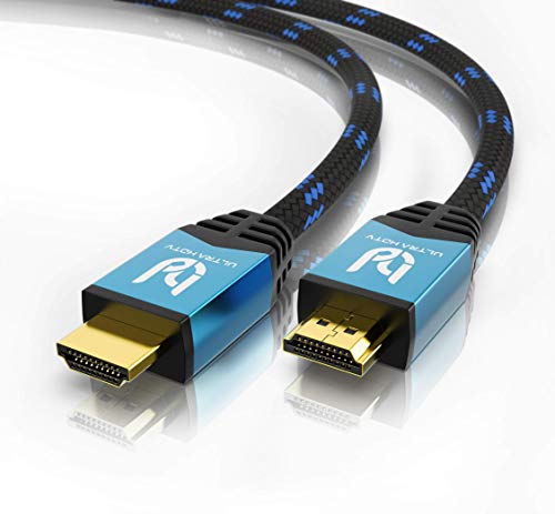 Ultra HDTV Premium – 2m 4K Cable HDMI 2.0b | 4K/60Hz (sin interferencias), HDR, 3D, ARC, Ethernet
