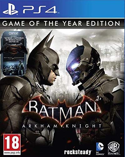 Warner Bros Batman: Arkham Knight, PS4 Game of the Year PlayStation 4 Inglés vídeo - Juego (PS4, PlayStation 4, Acción / Aventura, M (Maduro), Soporte físico)