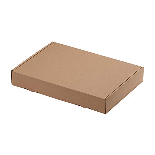 100 CAJAS DE ENVÍO MAXI 319 X 225 x 50mm DIN A4, embalaje ENVÍO Caja de cartón ondulado cartón Caja de cartón de Carta