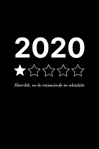 2020: HORRIBLE, NO LA RECOMIENDO EN ABSOLUTO: REGISTRA, CALIFICA Y CREA UN RANKING CON LAS PELÍCULAS VISTAS | CREA TUS PROPIAS CRÍTICAS CINEMATOGRÁFICAS | REGALO ORIGINAL PARA LOS AMANTES DEL CINE.