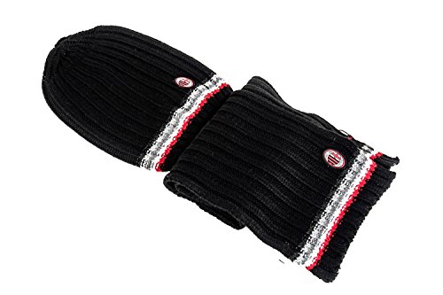 AC MILAN ENZO CASTELLANO completo bufanda sombrero tifoso rojo negro logo L1054