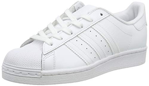 Adidas Originals Superstar J, Zapatillas de Básquetbol, Footwear White/Footwear White/Footwear White, 36 2/3 EU