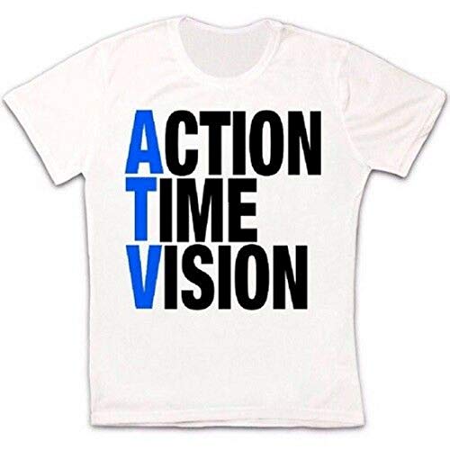 Alternative TV Action Time Vision Box Set Music Retro Unisex T Shirt-Women,S