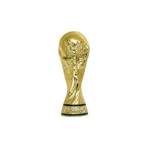 Am Ball, 30 mm Réplica de Copa del Mundial de FIFA 2018, Adultos Unisex, Gris