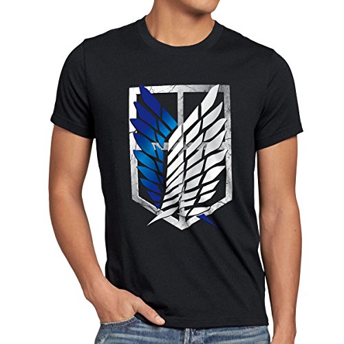 A.N.T. Titanes Legión de Reconocimiento Camiseta para Hombre T-Shirt, Talla:L
