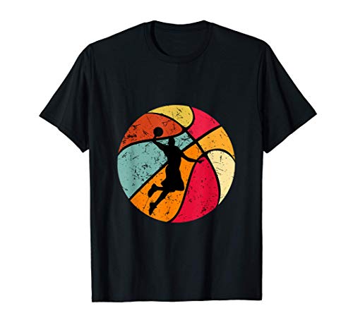 Baloncesto 70s 80s 90s Vintage Basketball Player Camiseta