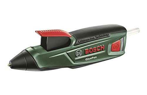 Bosch GluePen - Pistola de pegar a batería (cargador microUSB, 4 uds. de adhesivo Ultrapower, caja de cartón, 3,6 V)