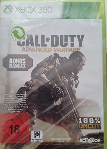 Call of Duty: Advanced Warfare Special Edition Bonus Exoskelett [Xbox 360] [Importación alemana]