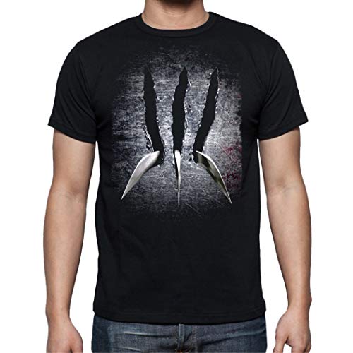 Camiseta de Hombre Lobezno X-Men Mutante Wolverine Xavier 011 XL