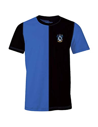 Camiseta para Hombre Harry Potter Ravenclaw Tournament Cotton Blue Black - L