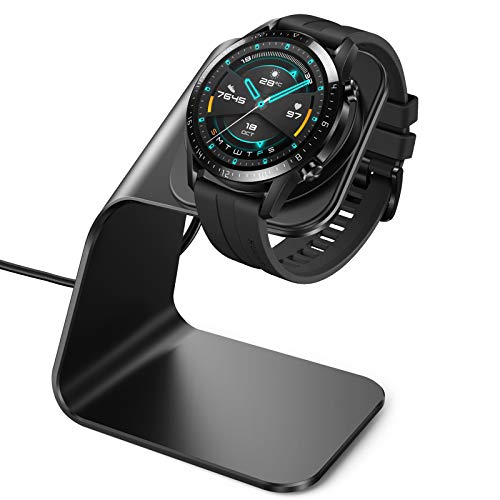 CAVN Cargador Compatible con Huawei Watch GT2/GT 2e /GT (No para GT 2 Pro), Charger Stand Station Cradle Charging Cable Charging Dock Compatible para Honor Watch GS Pro/Magic 2