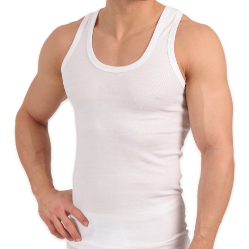celodoro Camisas de 5 Hombres - Blanco -9 /3XL
