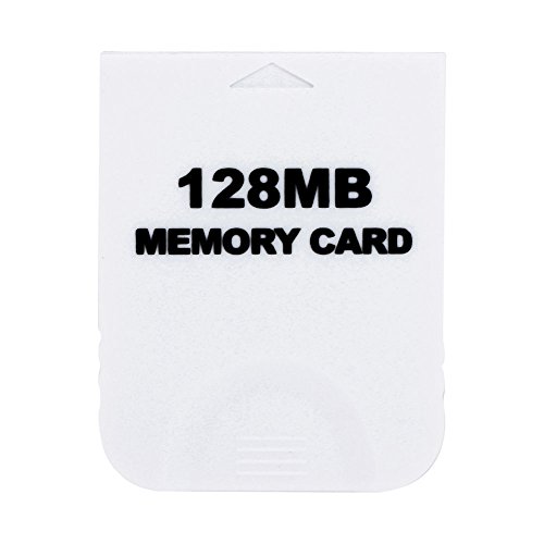 Childhood Blanco Tarjeta de memoria 128M para Nintendo Wii NGC Gamecube Console