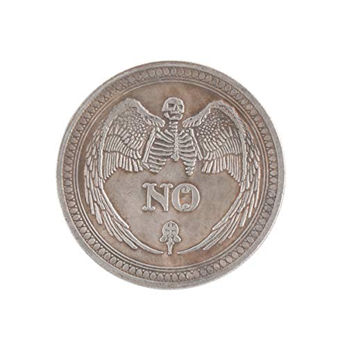 CLISPEED Moneda Conmemorativa Si O No Decisión Desafío Antiguo Colección de Monedas Recuerdo de Arte Juguete Creativo para Regalo