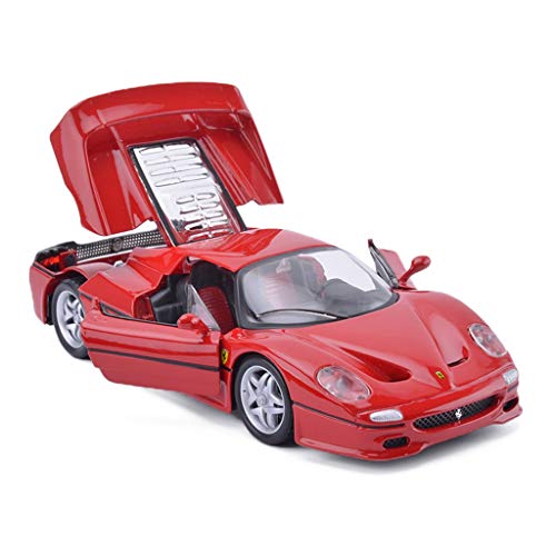Coche modelo 1:24 Ferrari-F50 adornos de juguete colección de autos deportivos joyas rojo 19x8x5CM