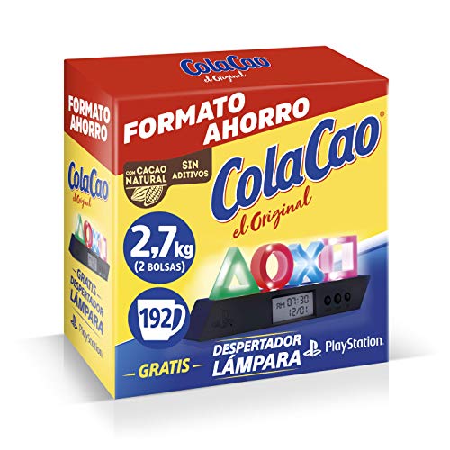 Cola Cao Original: con Cacao Natural-2,7kg (Despertador PlayStation)
