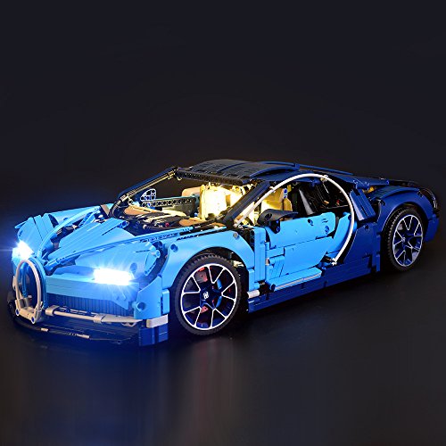 Conjunto de luces Lightailing para (Bugatti Chiron) Modelo de Construcción de Bloques - Kit de luz LED compatible con Lego 42083 (NO incluido en el modelo)