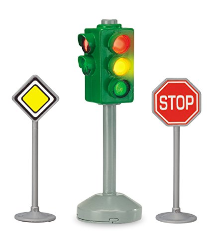 Dickie 203341000 City Light - Set de señales de tráfico