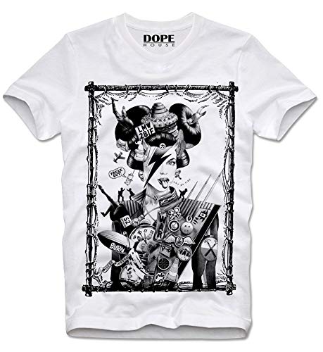 DOPEHOUSE T Shirt Camiseta Japanese Yakuza Girl Geisha Japan Cyber Punk Yakuza M
