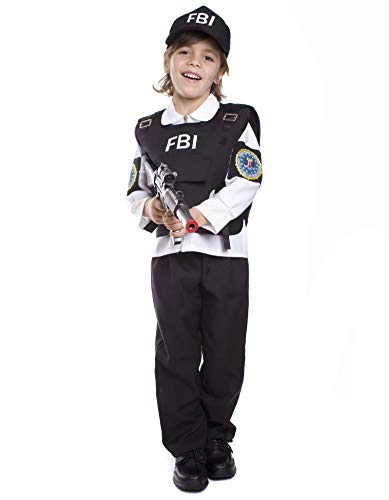 Dress up America Disfraz de Agente del FBI para niño