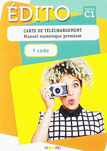 Edito (nouvelle edition): Carte de telechargement C1 (Premium - 1 code)