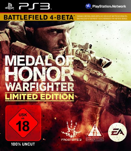 Electronic Arts Medal of Honor: Warfighter Limited Edition, PS3 PlayStation 3 Alemán vídeo - Juego (PS3, PlayStation 3, FPS (Disparos en primera persona), Modo multijugador, SO (Sólo Adultos))